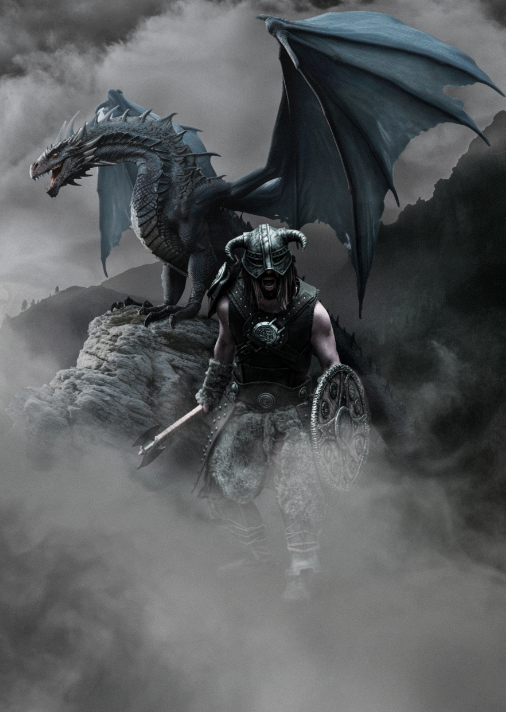 Plakat o tematyce Skyrm