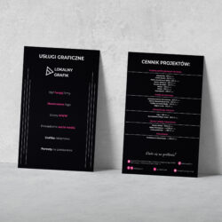 Free Brand UK Size Business Card Mockup